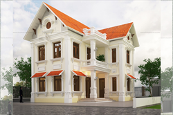 THIẾT KẾ BIỆT THỰ TÂN CỔ ĐIỂN-CHÚ QUANG
